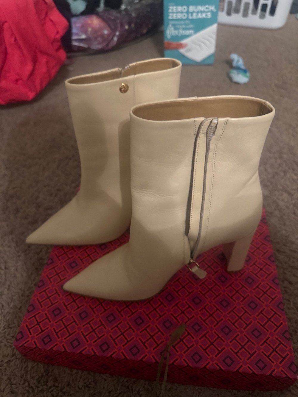 Penelope 90 mm bootie calf leather